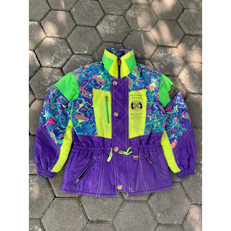 jaket vintage racing ellesse