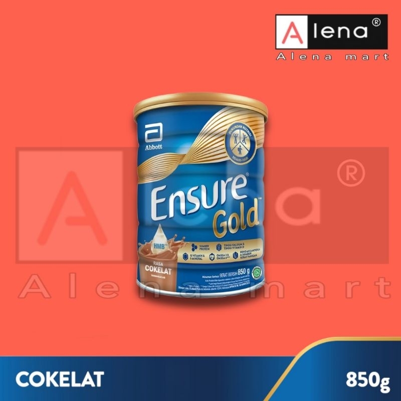 

Ensure GOLD Cokelat 850g,ENSURE GOLD COKELAT 850GRAM, ensure cokelat 850g