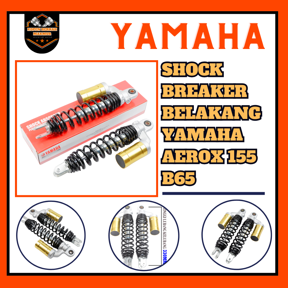 ShockBreaker Yamaha Aerox 155 / Shock Belakang B65 Motor AEROX 155 - B65-F2210-00