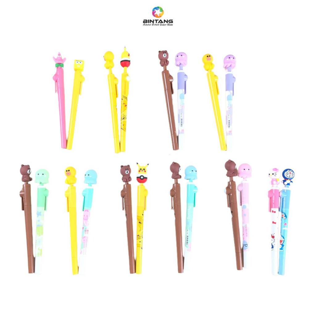 

PEN YEOBO BONEKA KARTUN 1 WARNA ISI 2