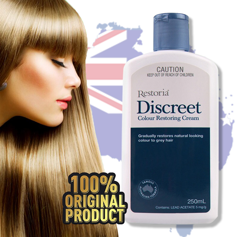 Restoria Discreet Colour Restoring Cream 250ML /Restoria Discreet Dark Hair Cream /Original Color Re