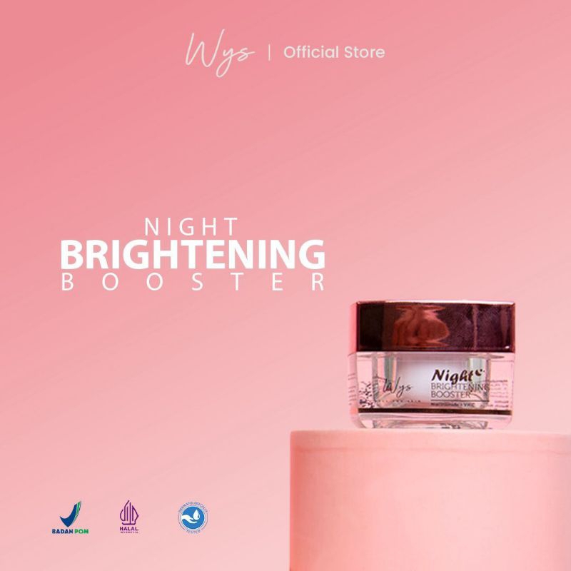 NIGHT BRIGHTENING BOOSTER BASIC SKINCARE WYS PAKET