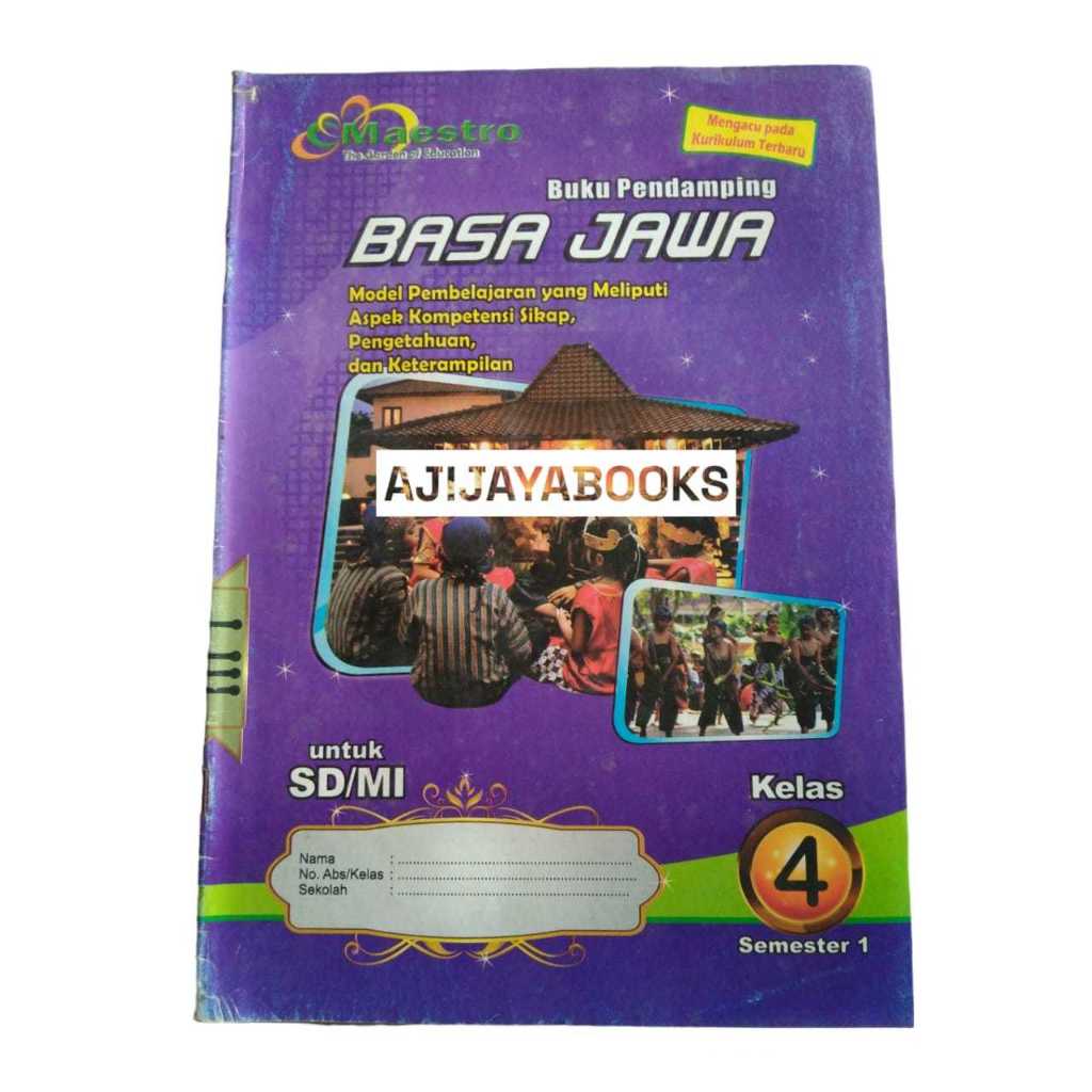 LKS MAESTRO KELAS 4 BASA JAWA SD/MI SEMESTER 1