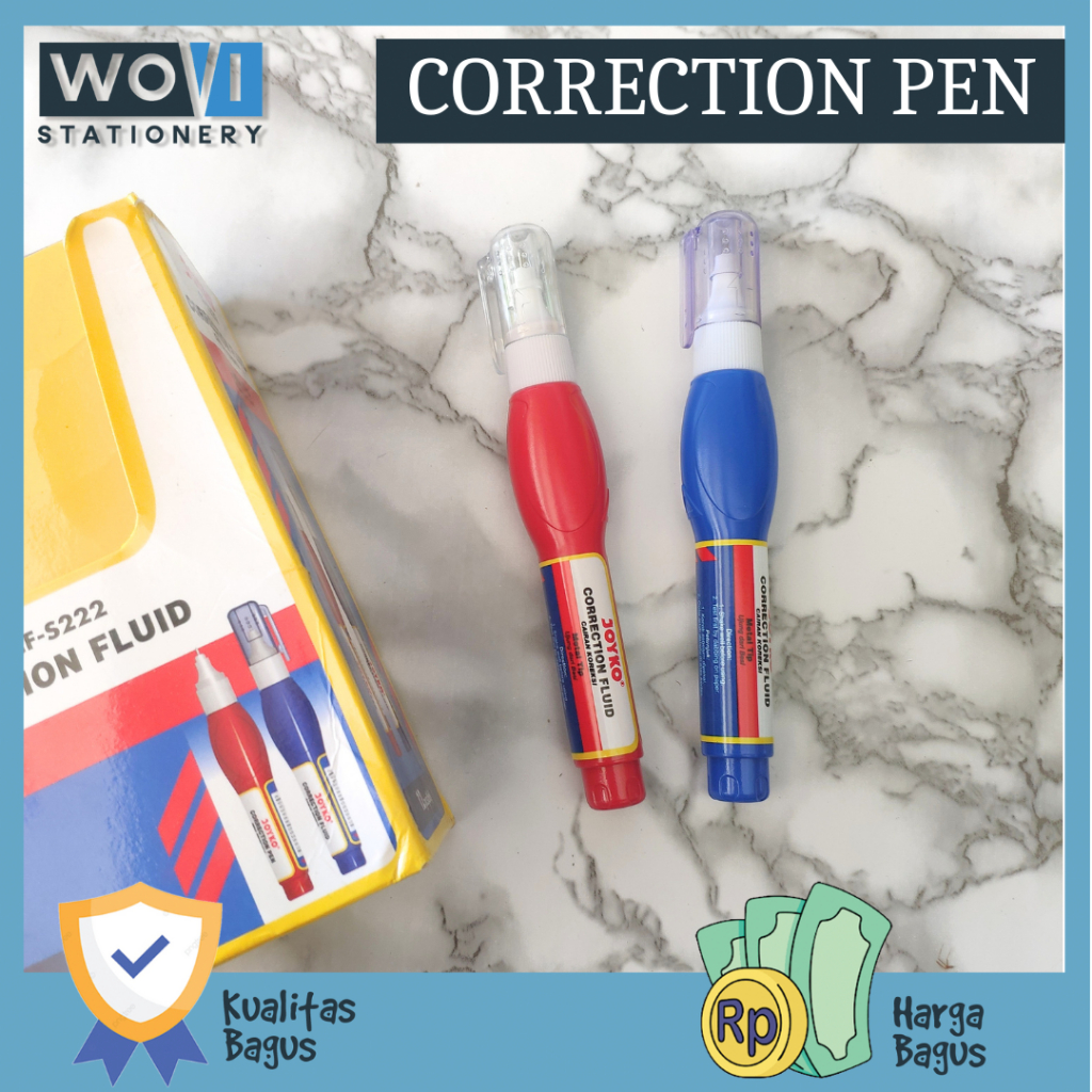 

WOVI STATIONERY] Correction Fluid CF-S222 Joyko / Tip-x Cair Joyko CF-S222 [PCS]