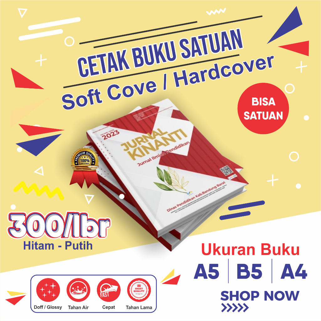 CETAK BUKU / NOVEL / KOMIK / LAPORAN / SKRIPSI / SATUAN