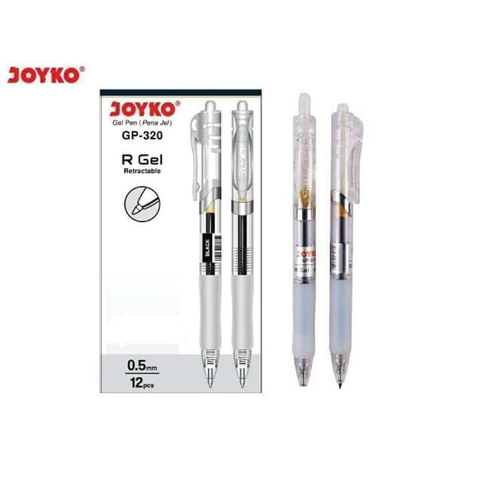 

Gel Pen Pulpen Pena Joyko GP-320 R Gel 0.5 mm