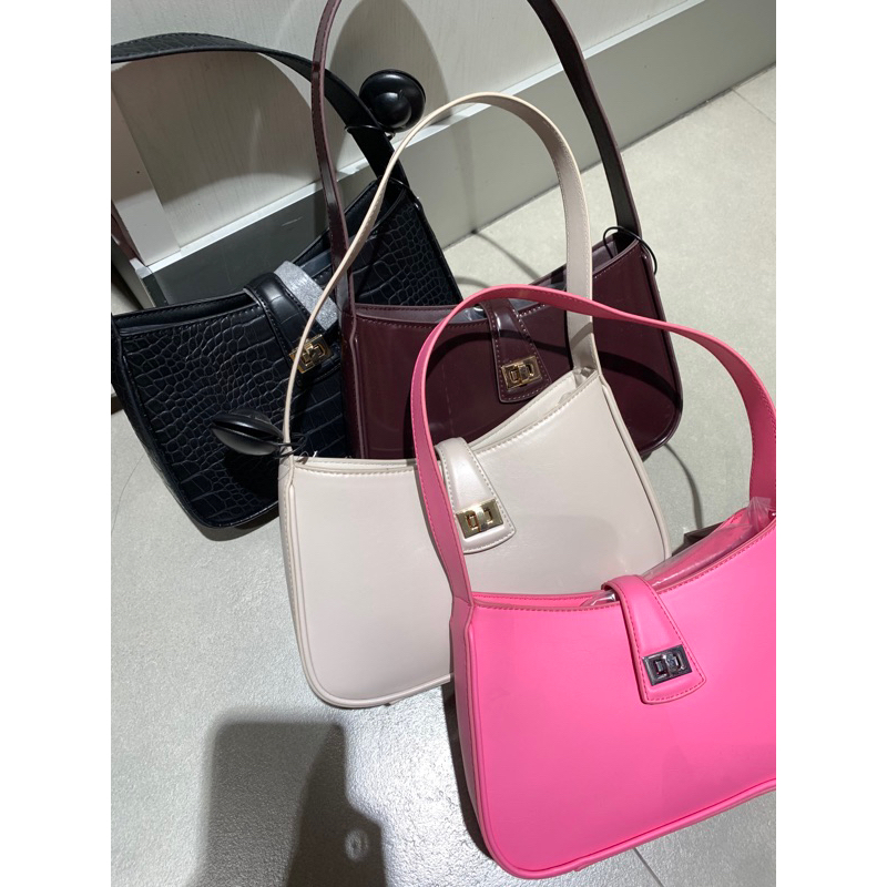 JASTIP H&M Shoulder Bag original H&M, tas leather, mewah&elegant