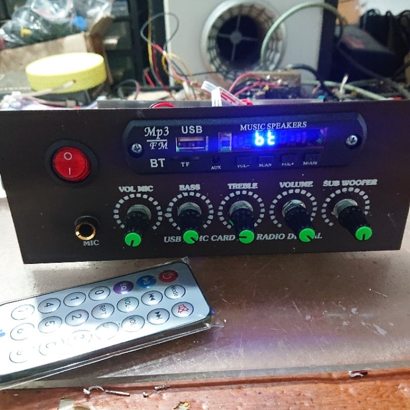 cod rangkaian module kit speaker aktif stereo subwoofer