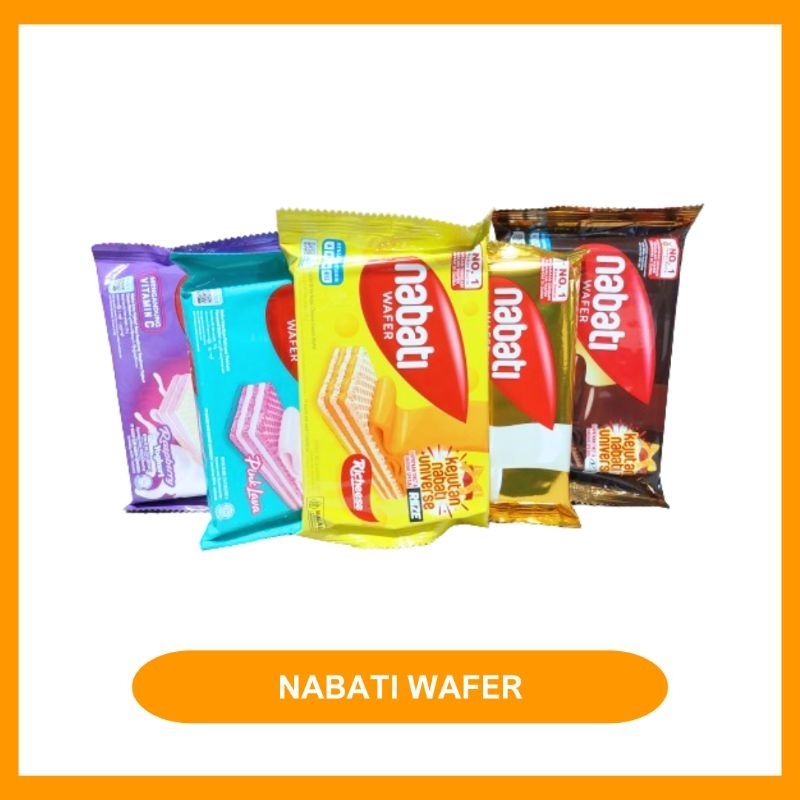 

PROMO! NABATI WAFER ALL VARIAN - SNACK MURAH - MAKANAN RINGAN