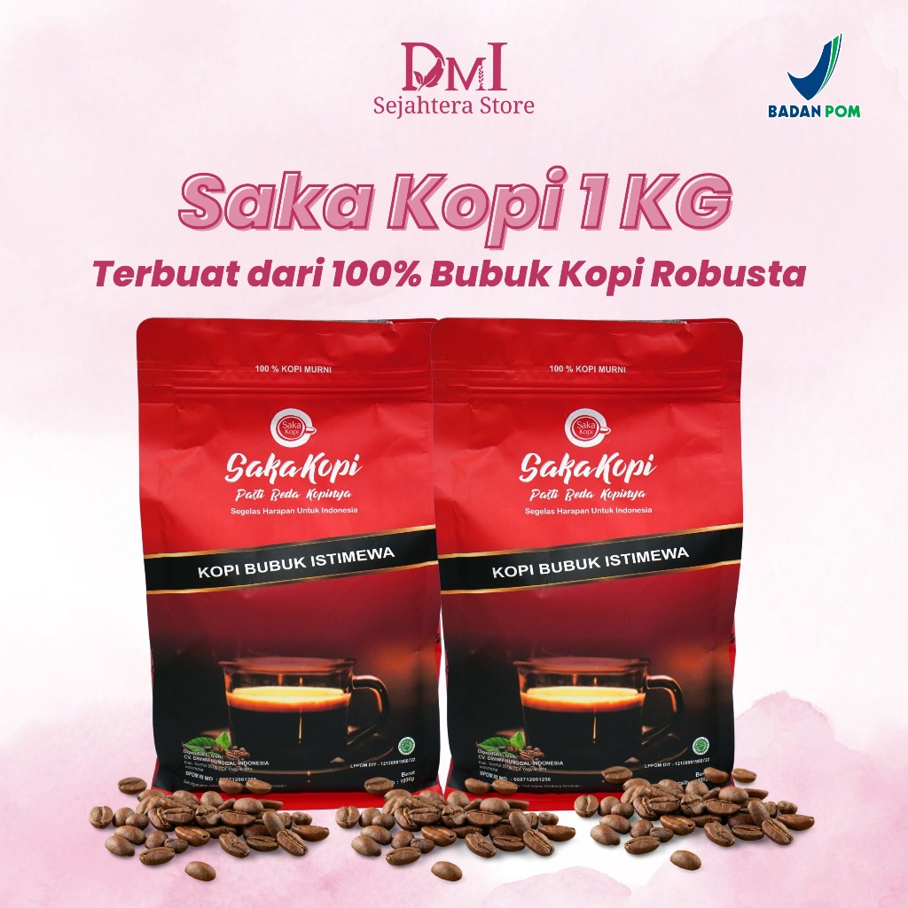 

KOPI ROBUSTA MURNI 1000 GRAM BPOM DAN HALAL
