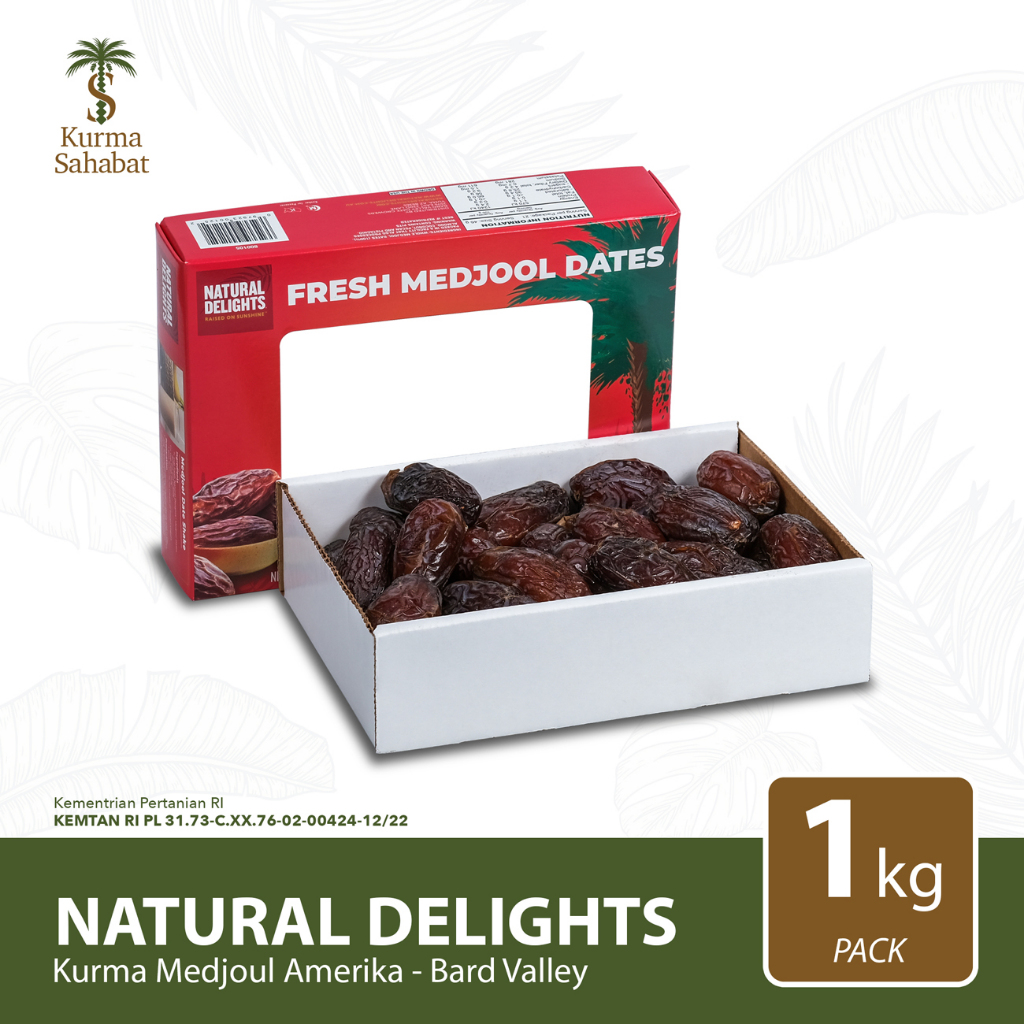 

Kurma Medjoul Natural Delights 1Kg USA