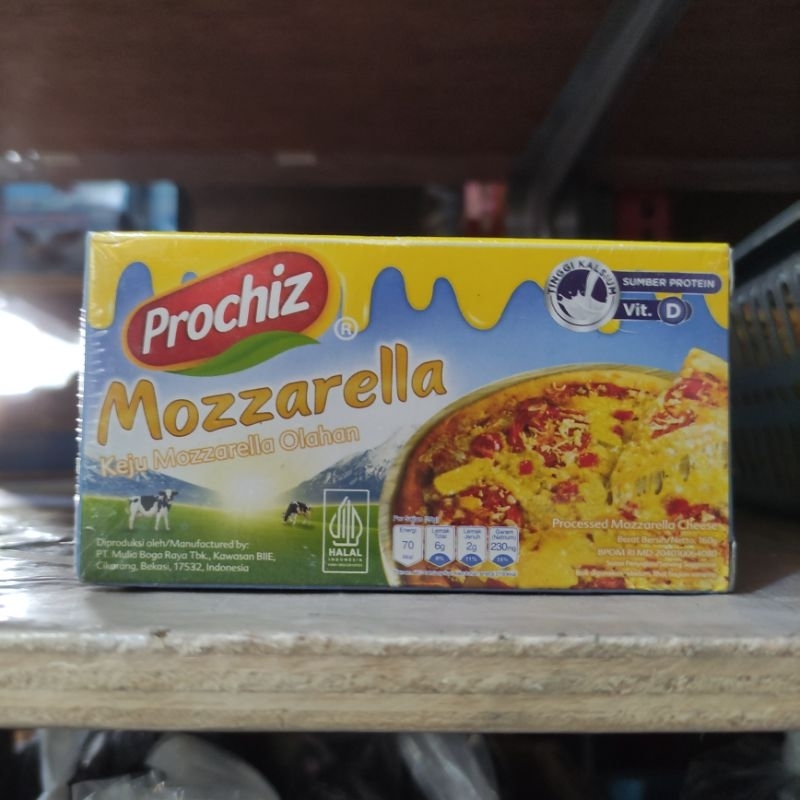 

Prochiz Mozzarella Keju Mozza Olahan 160gr