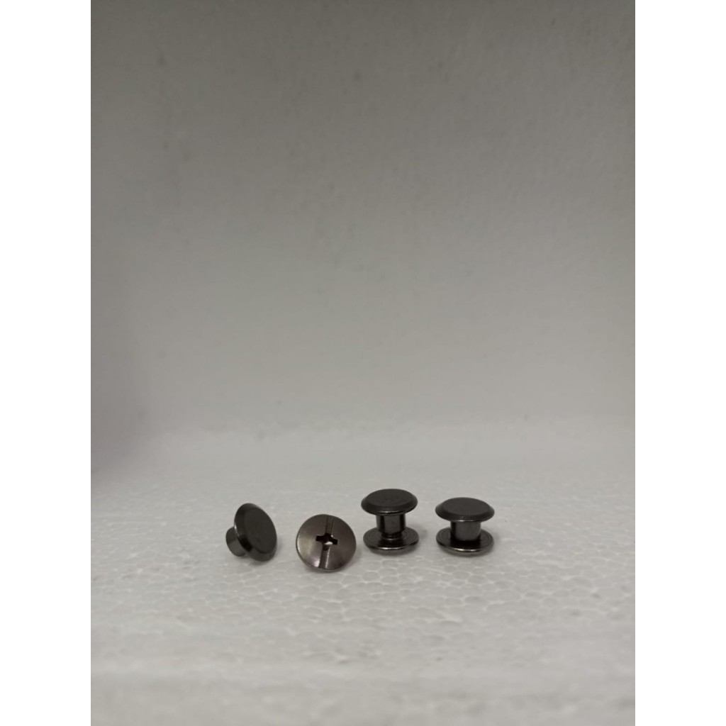 SHINY BLACK BAUT JILID BUKU - 4MM 5MM 6MM 8MM 10MM *S