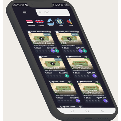 Source code aplikasi Belajar Online