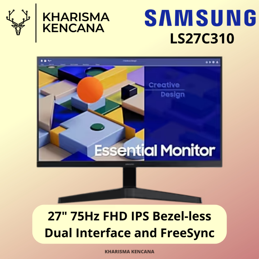 SAMSUNG L27C310 27" 75HZ BEZELLES MONITOR S31C 27c310
