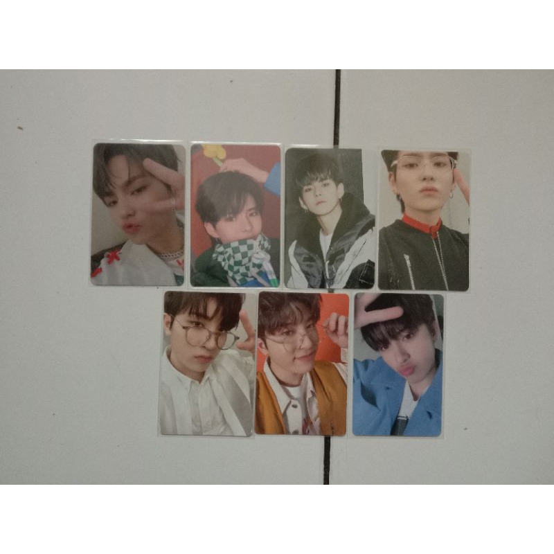 PC PHOTOCARD OFFICIAL YOSHI JUNGHWAN TREASURE YOSHI APPLEWOOD KACAMATA POUT HELLO