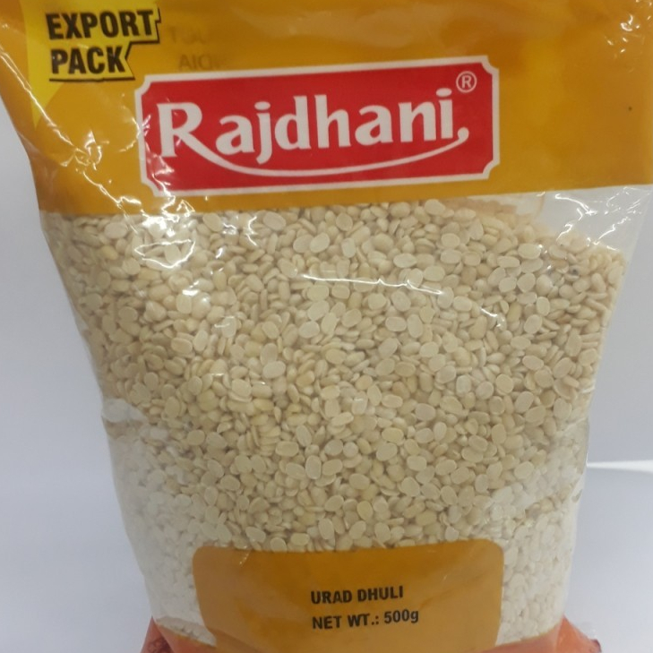 

WHITE URAD DAL SPLIT RAJDHANI (URAD DHULI) 500G