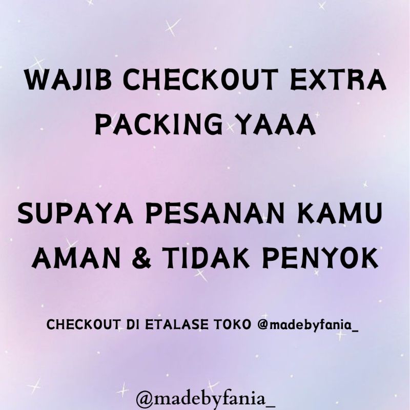 

EXTRA PACKING DUS