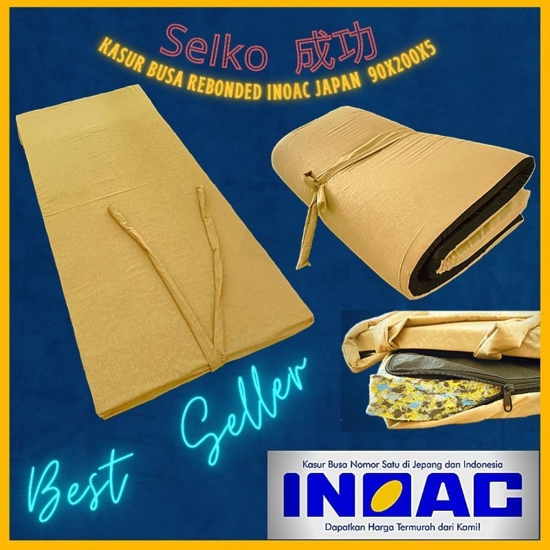 INOAC Kasur Lipat Lantai Busa REBONDED 70x180 TEBAL 5cm
