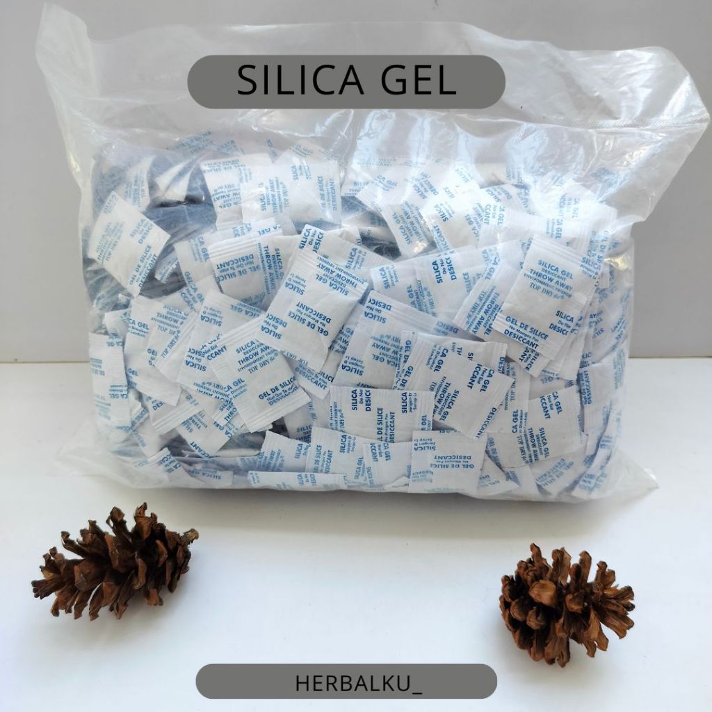 SILICA GEL NATURAL ALAMI SILICA GEL SEPATU - SILICA GEL KAMERA - SILICA GEL TAS
