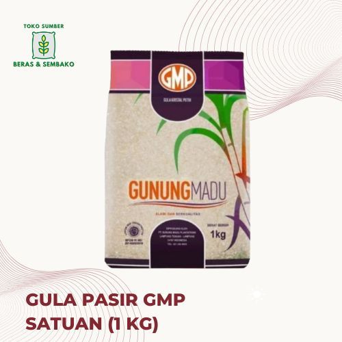 

Gula pasir kristal GMP satuan (1 KG)