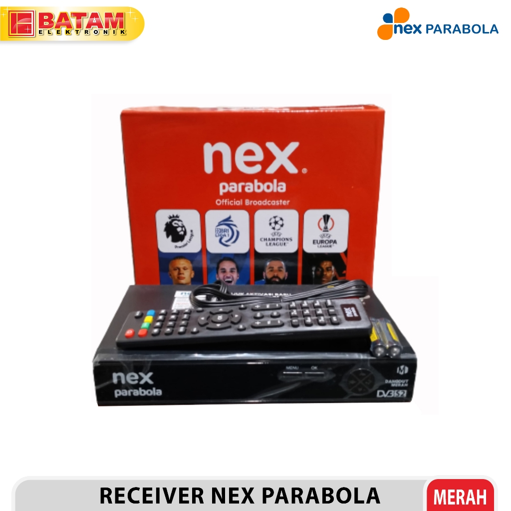 Receiver Nex Parabola Merah