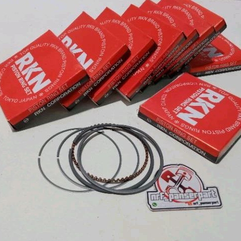 *RKN*//PISTON RING SEHER BORE UP 130 CC 53,5/54/54,5/55/55,25/55,5 MM (RKN) MIO XB/BEAT XB/JUPITER Z