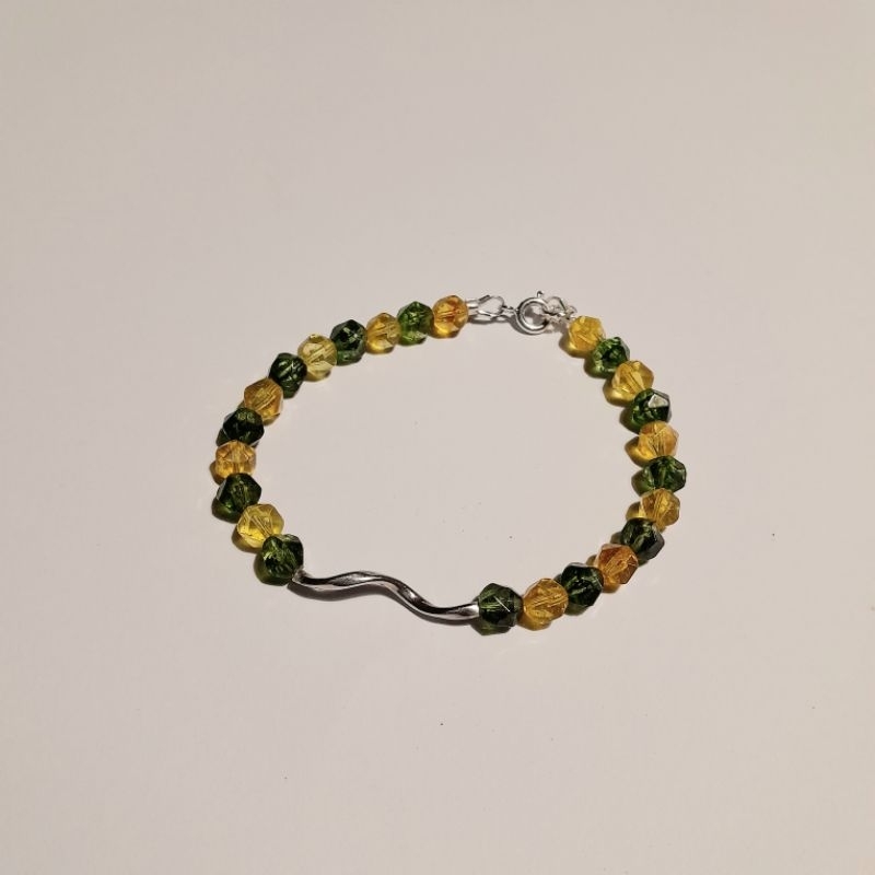 UMANIS - Pesanan a/n bapak Trisno Tian - Gelang Perak 925 Batu Peridot dan Citrine