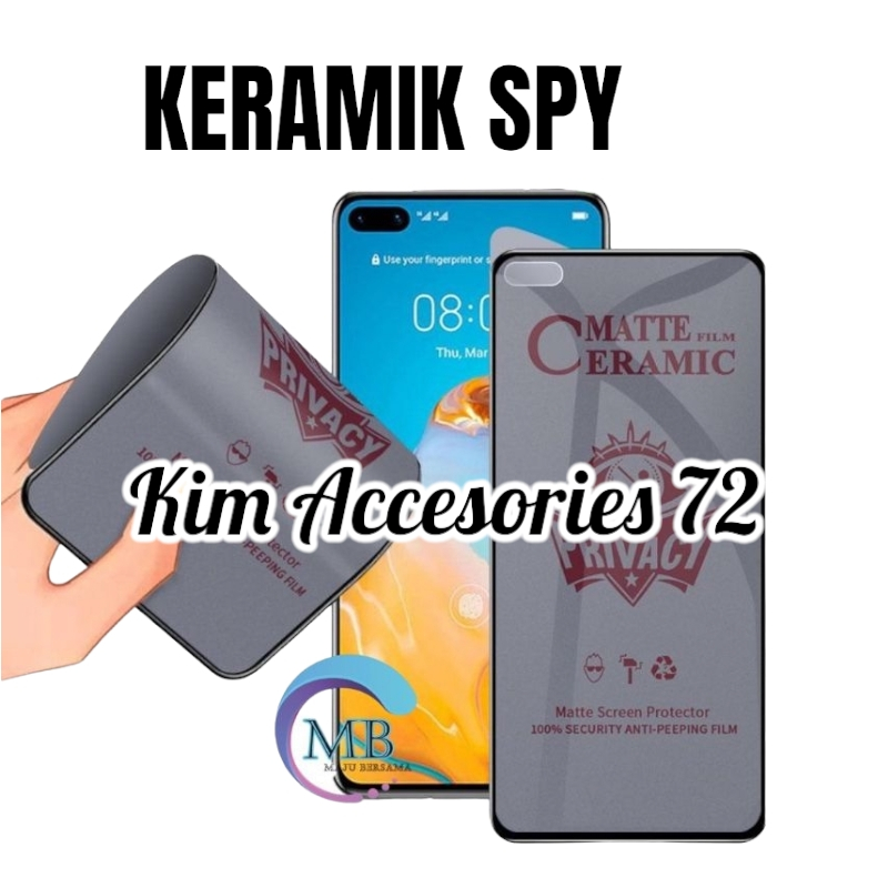 ANTIGORES REDMI NOTE 13 5G / REDMI NOTE 13 4G- ANTI GORES KERAMIK SPY