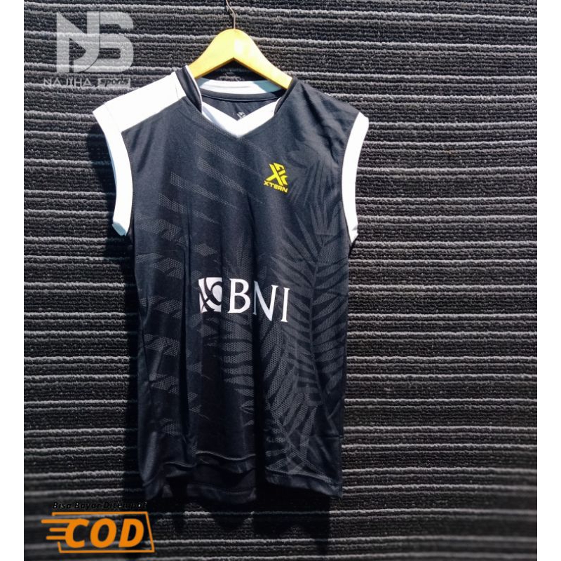 Kaos lekbong Pria Olahrga | Baju Futsal Singlet Pria Atasan Volly