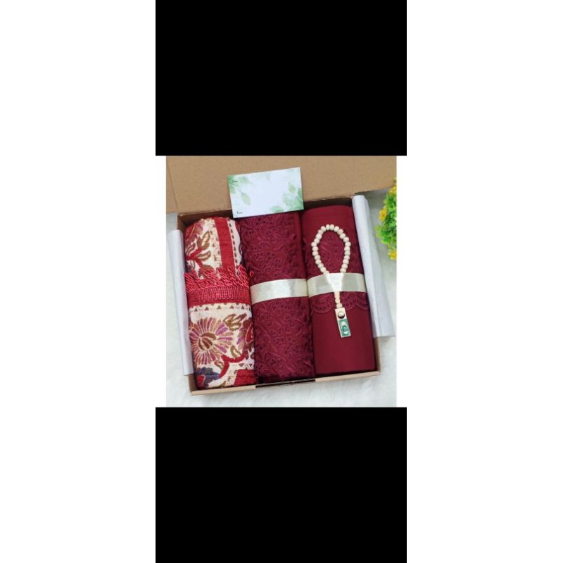 hampers sajadah mukenah