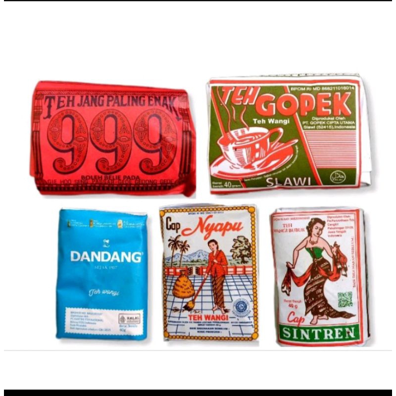 

Teh racikan 5 macam sintren,nyapu,gopek,999,dandang