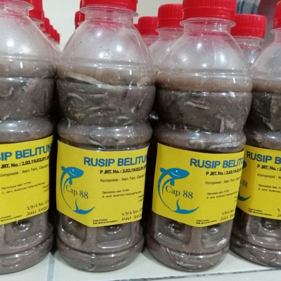 

Rusip Belitung Cap 88 (botol besar)