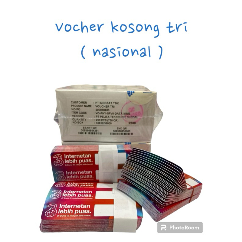 voucher tri  kosong
