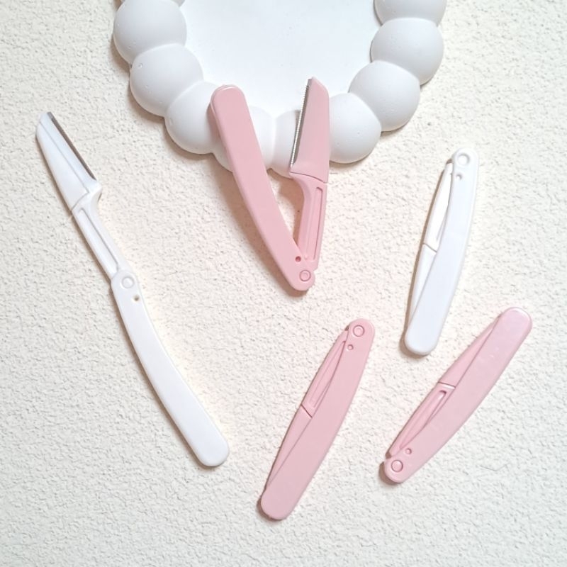 PISAU CUKUR ALIS LIPAT PENCUKUR ALIS PISAU ALIS EYEBROW RAZOR PENGKEROK ALIS ALAT CUKUR