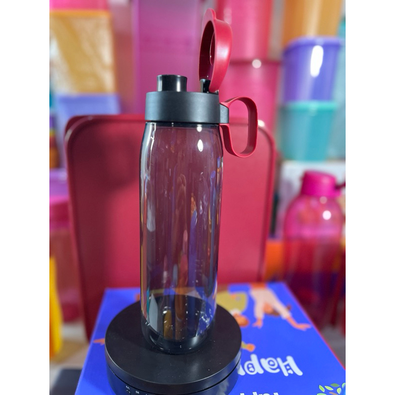 h2go 750 ml warna hitam botol minum premium