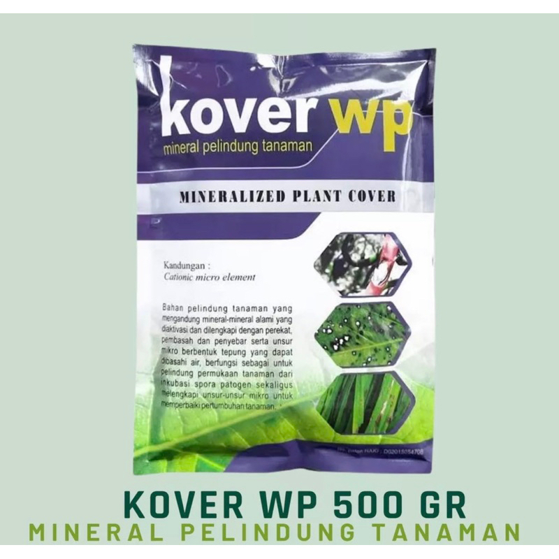 

MINERAL PELINDUNG TANAMAN KOVER WP 500 GRAM - MMT