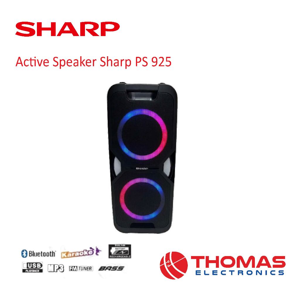 Bluetooth Active Speaker Sharp PS925 PS 925 Garansi Resmi