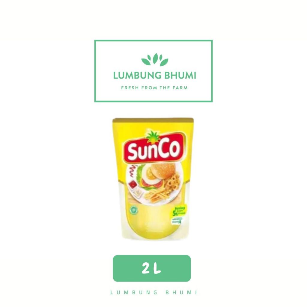 

SUNCO Minyak Goreng 2 L 1 Pcs - Lumbung Bhumi