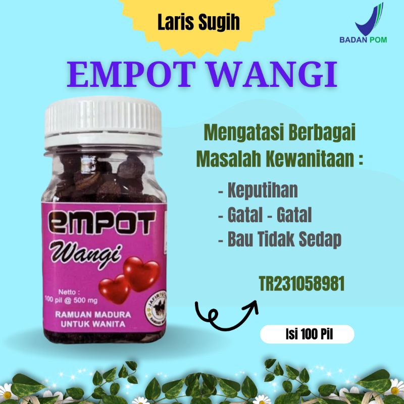 Empot Wangi Ramuan Madura/ Jamu Empot Empot Super/ Ramuan Jamu Madura