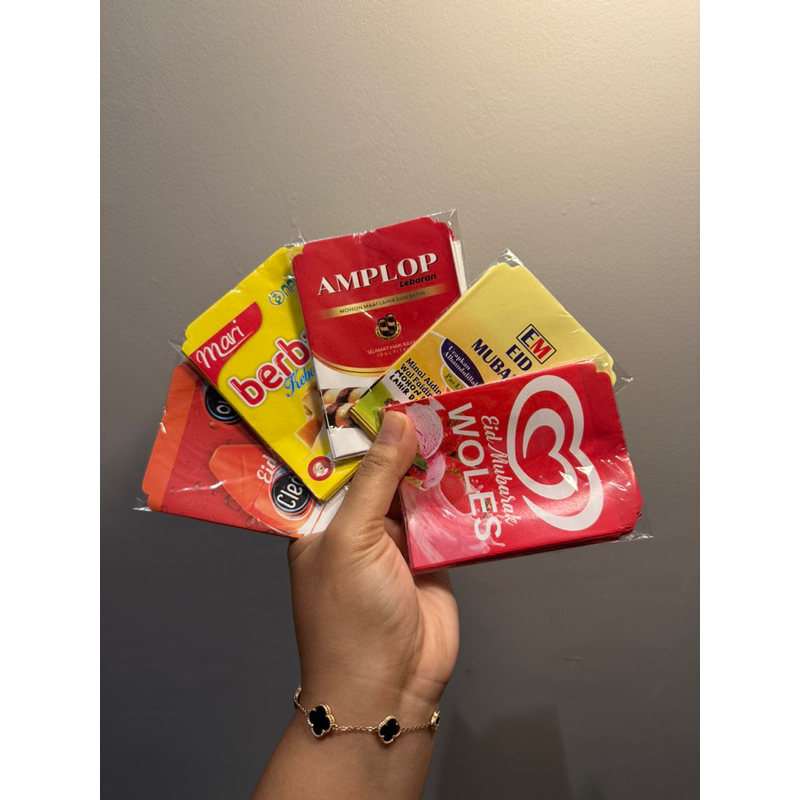 

Amplop lebaran snack persegi medium