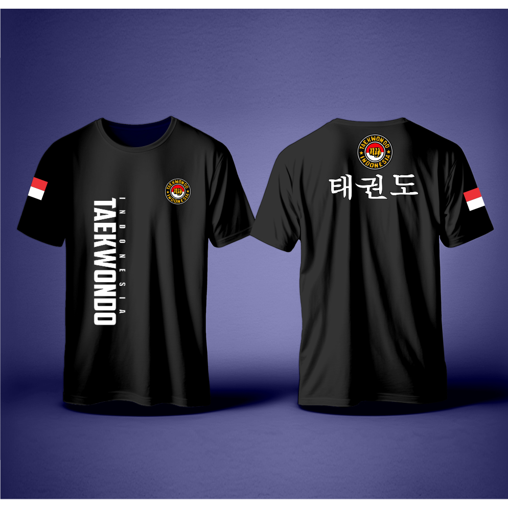 KAOS TAEKWONDO INDONESIA KAOS TAEKWONDO JUMBO
