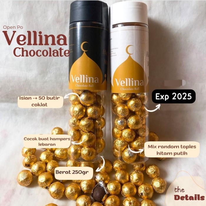 

ECER isi 2 || SPECIAL EDITION GOLD VELLINA GOLD PREMIUM lebaran Ramadhan Mubarak ISI 2 PCS X 200 Gram Expired 2026 Makanan