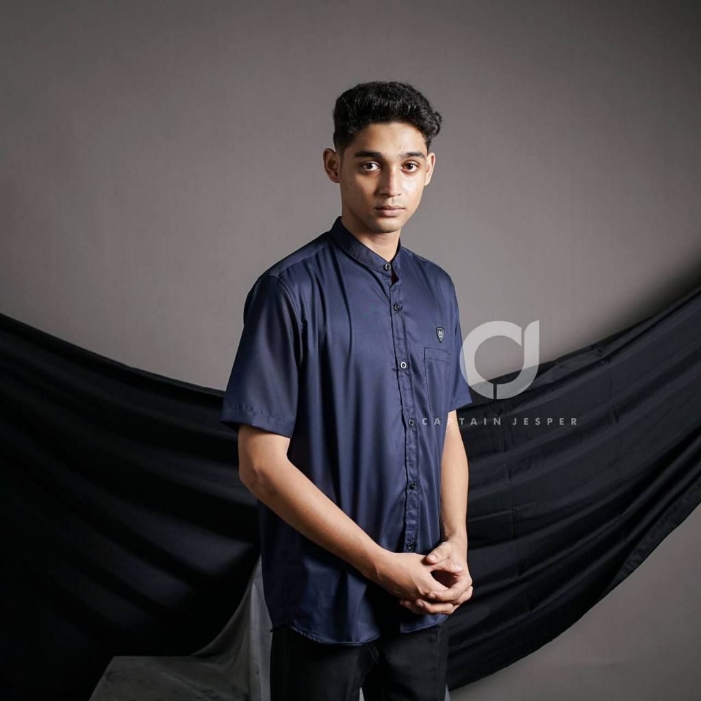 BAJU KOKO PRIA LENGAN PENDEK POLOS KEMEJA KOKO LENGAN PENDEK PREMIUM ORI MAN STORE