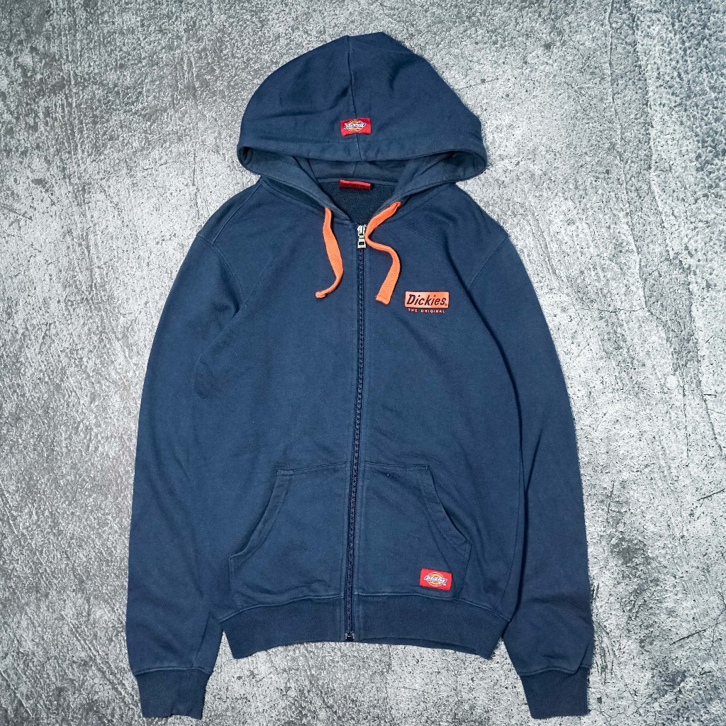 ZIUP HOODIE DICKIES SMALL SIZE BRANDED ORIGINAL SECOND