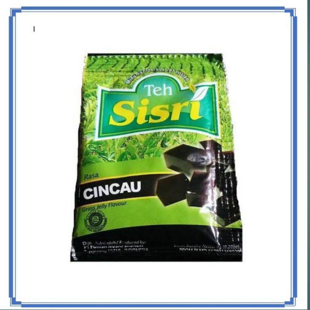 

teh sisri teh bubuk rasa cincau