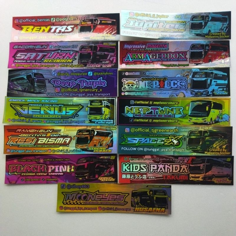 

Stiker Tunggal jaya ORI Hologram 1 pcs