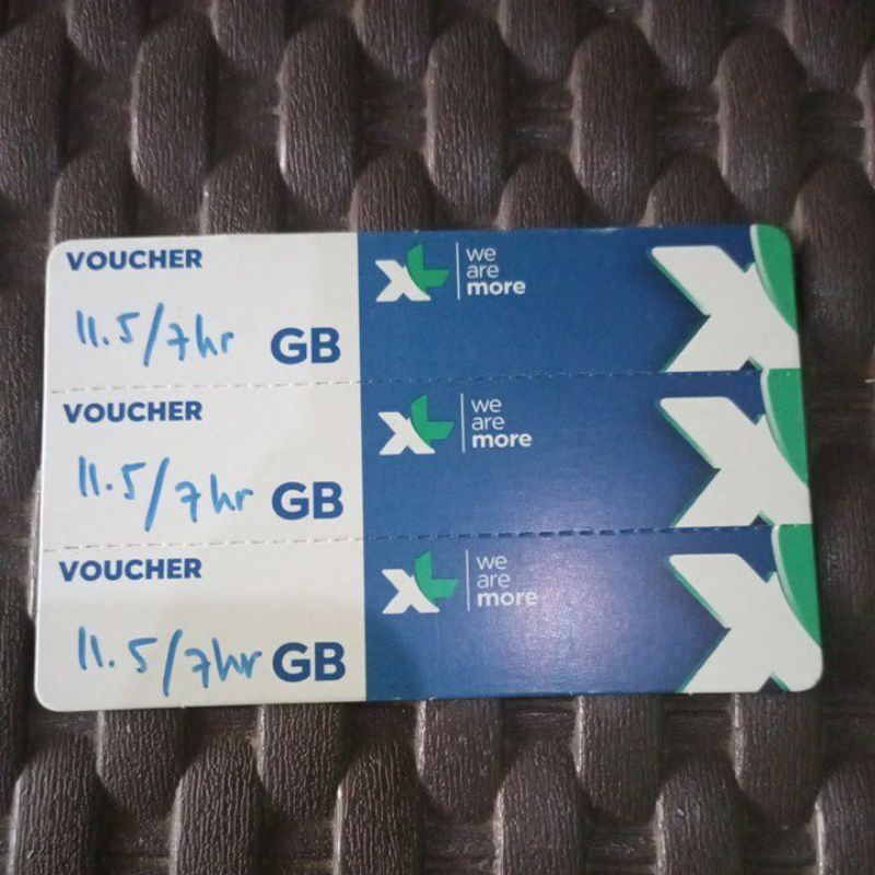 Voucher XL 11,5 Gb 7 Hari JATENG