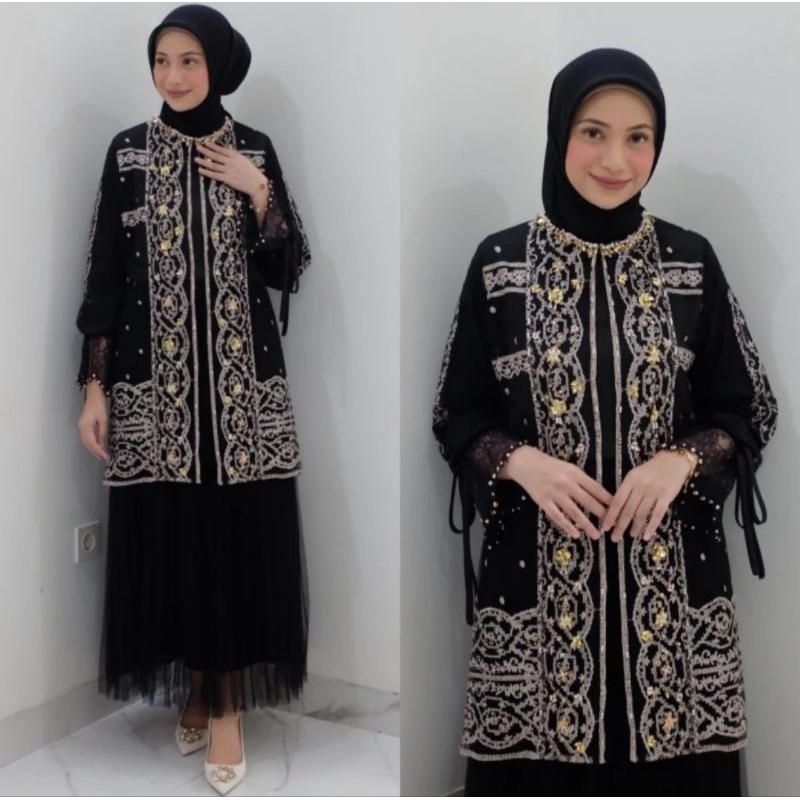 Inara Outer Sarah the lable | Lyla Blouse by Sarah the lable | Myra pleats dress by sarah the label 