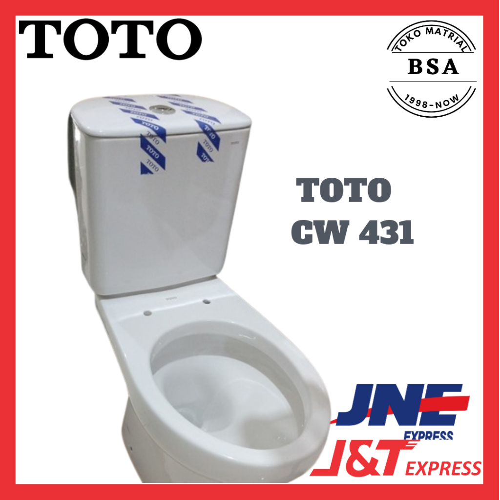 Closet Duduk TOTO CW431 MONOBLOK TOTO CW 431
